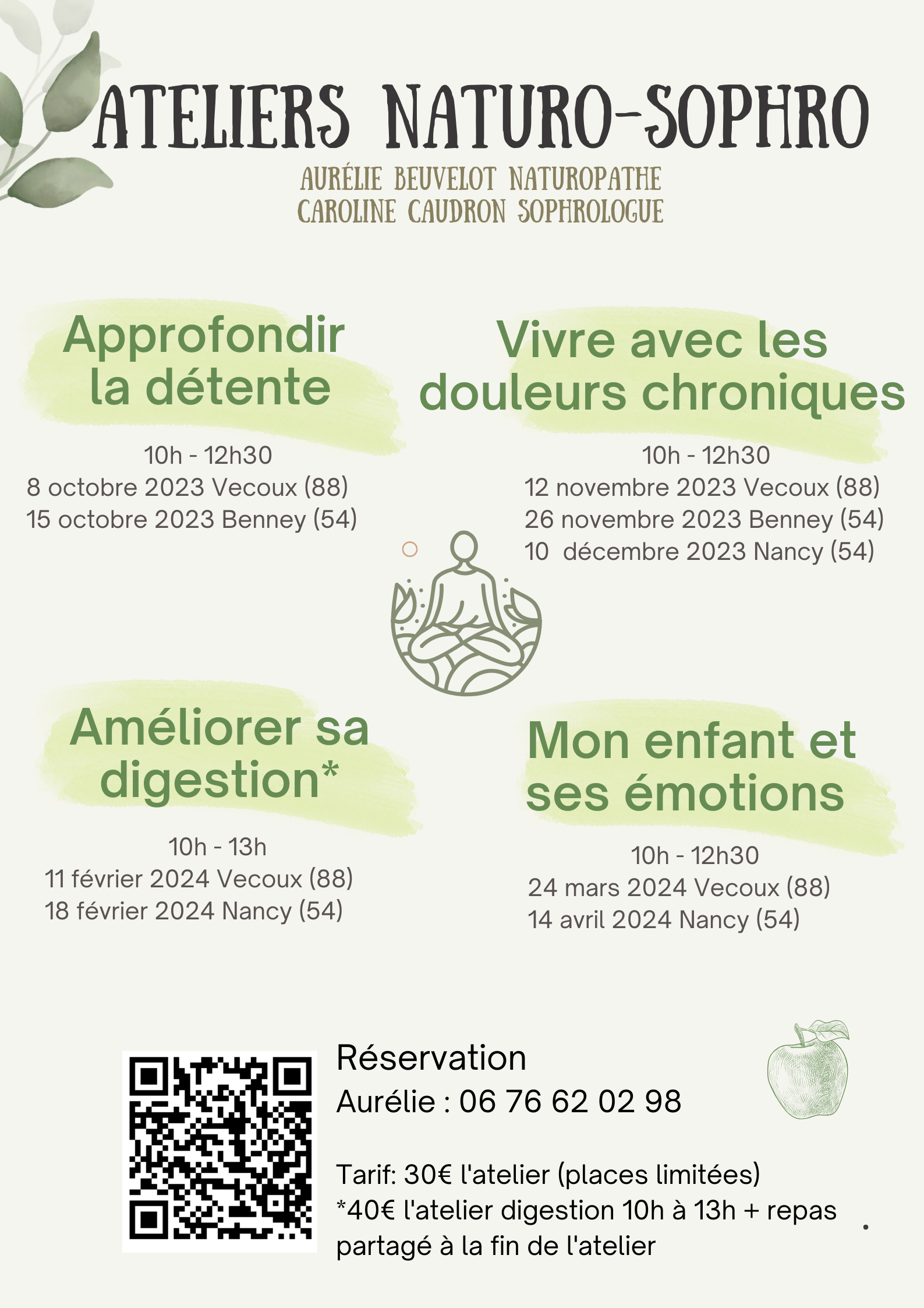 Atelier Naturo-Sophro “mon enfant et ses émotions”