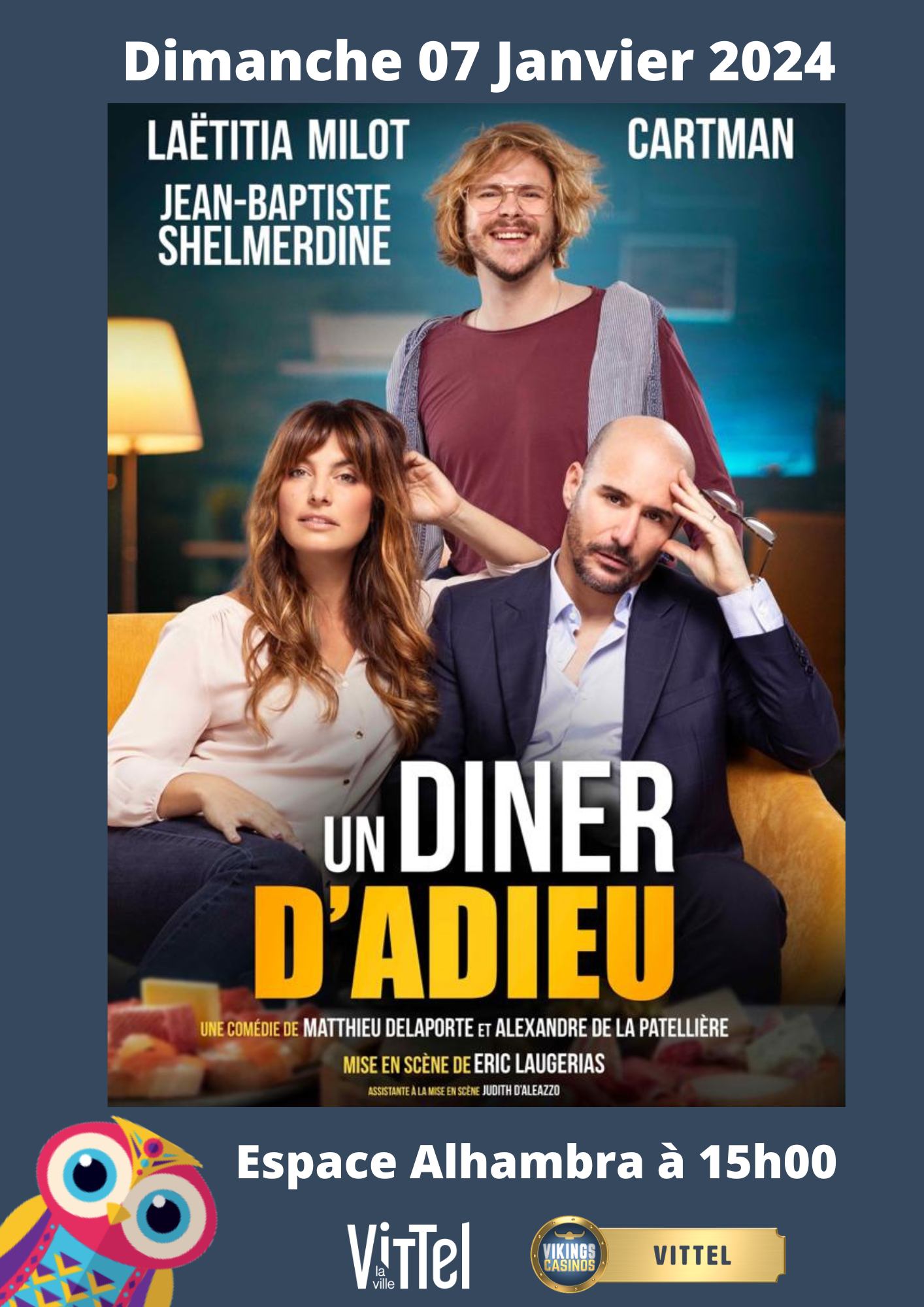 UN DINER D’ADIEU UN DINER D’ADIEU