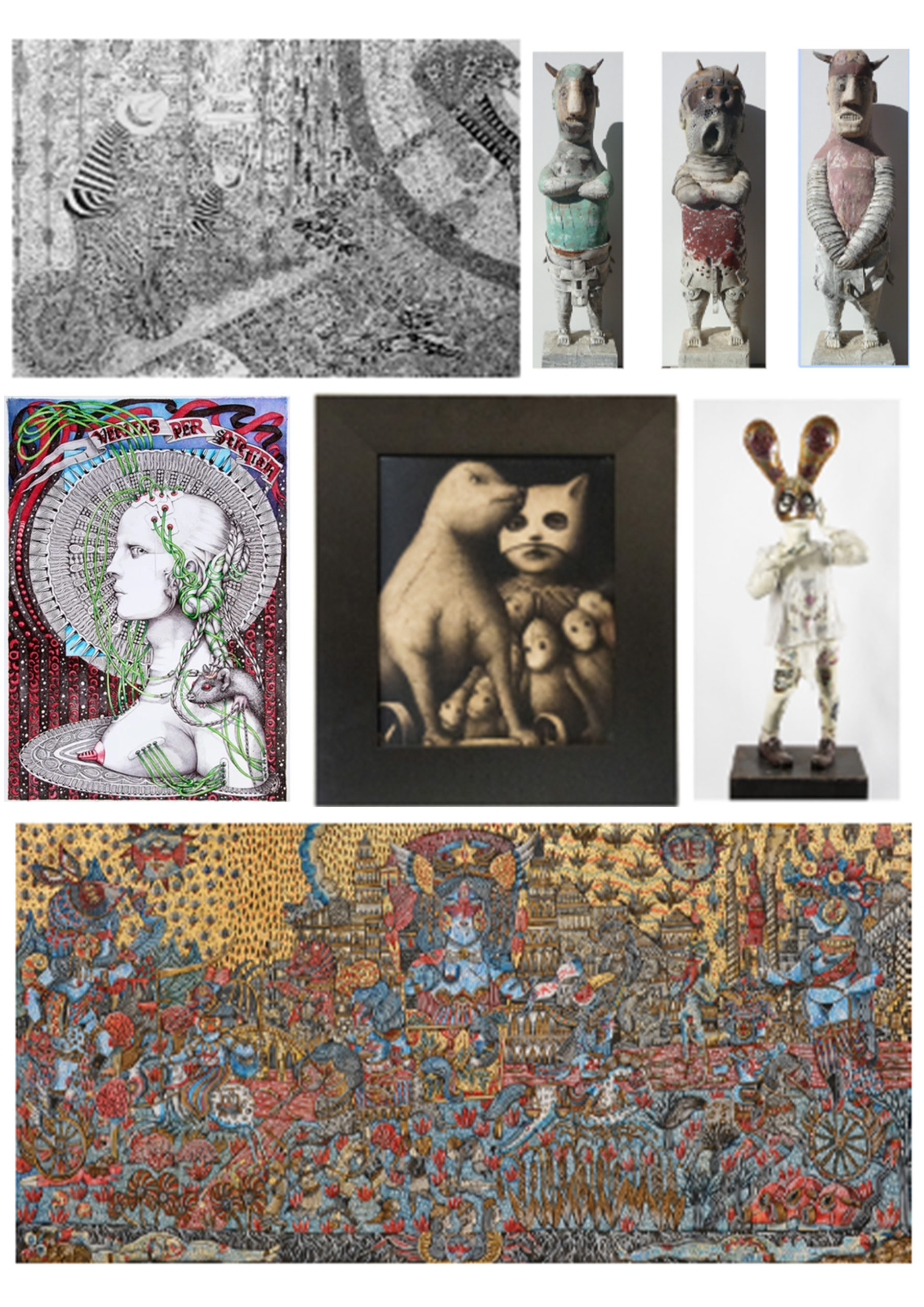 Exposition « L’IMAGINAIRE RÉSISTANT – Une ode à la différence au travers des arts singuliers » Exposition « L’IMAGINAIRE RÉSISTANT – Une ode à la différence au travers des arts singuliers »
