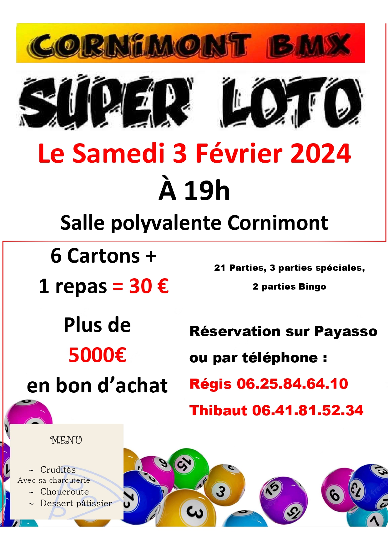 LOTO du Cornimont BMX LOTO du Cornimont BMX