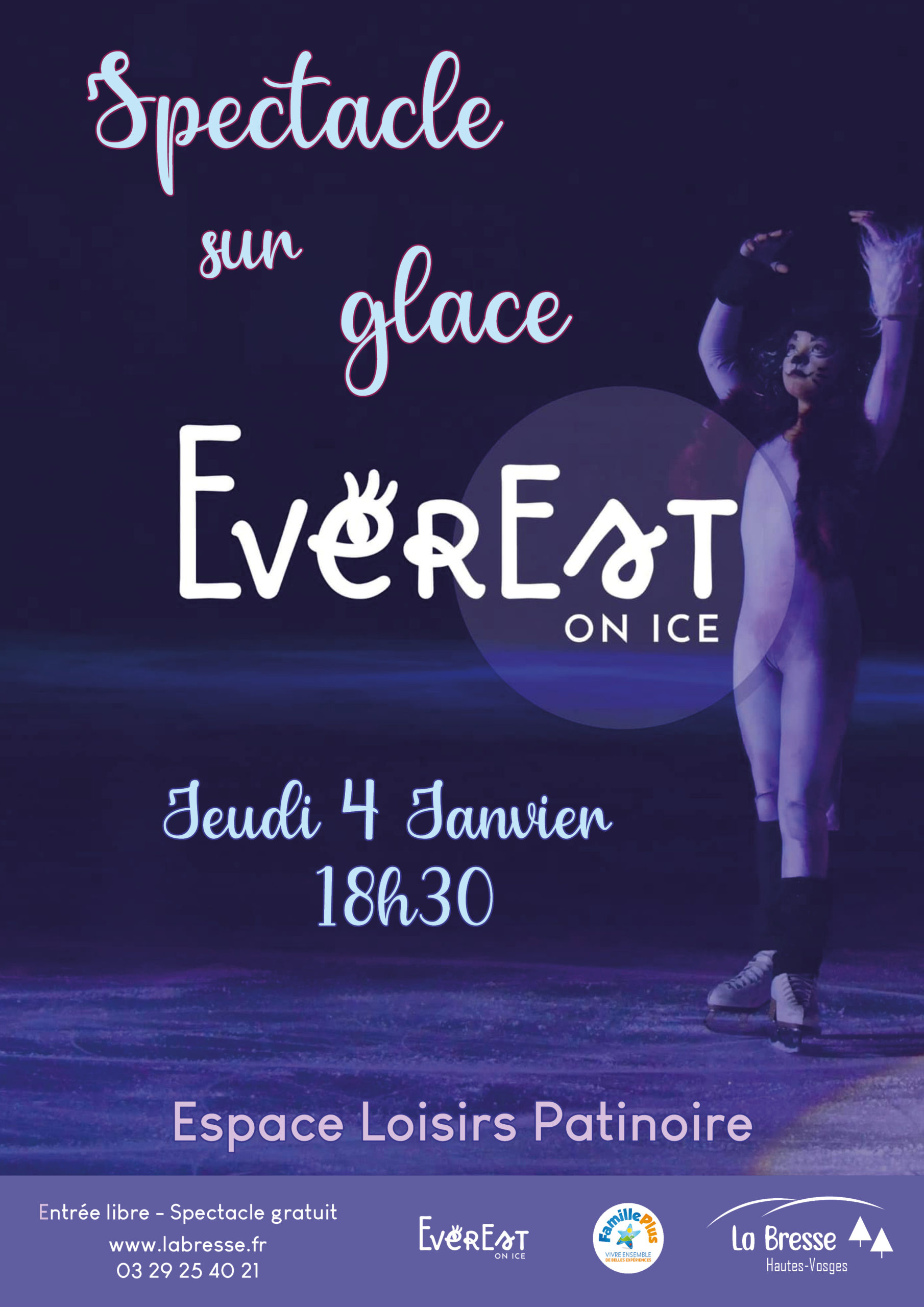 Spectacle de patinage // Halle Patinoire La Bresse Spectacle de patinage // Halle Patinoire La Bresse