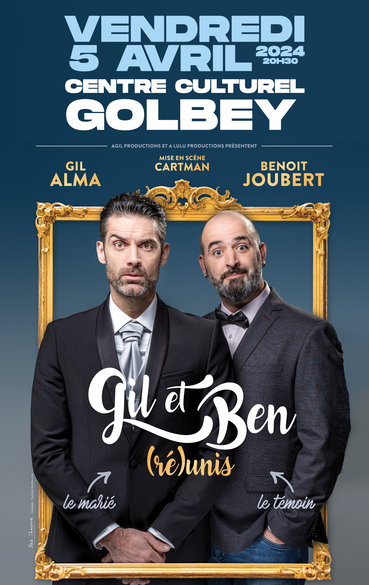 Gil et Ben (ré)unis au Centre Culturel de Golbey