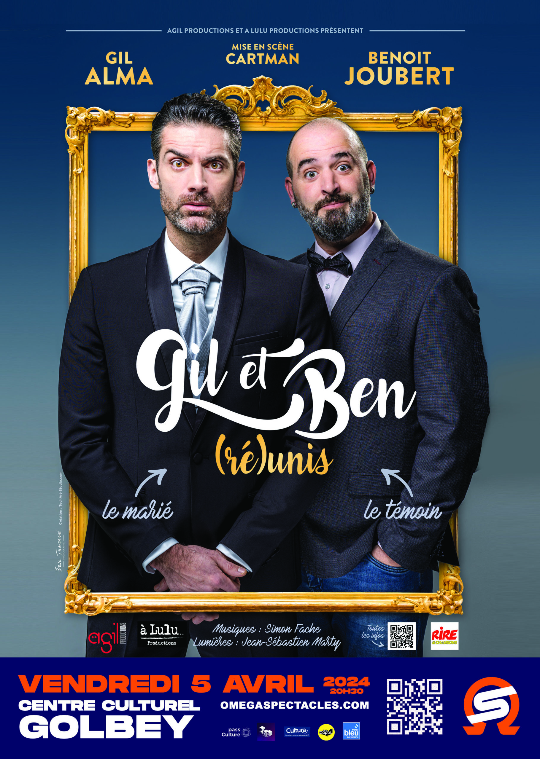 Gil et Ben (ré)unis au Centre Culturel de Golbey - 1 Gil et Ben (ré)unis au Centre Culturel de Golbey - 1