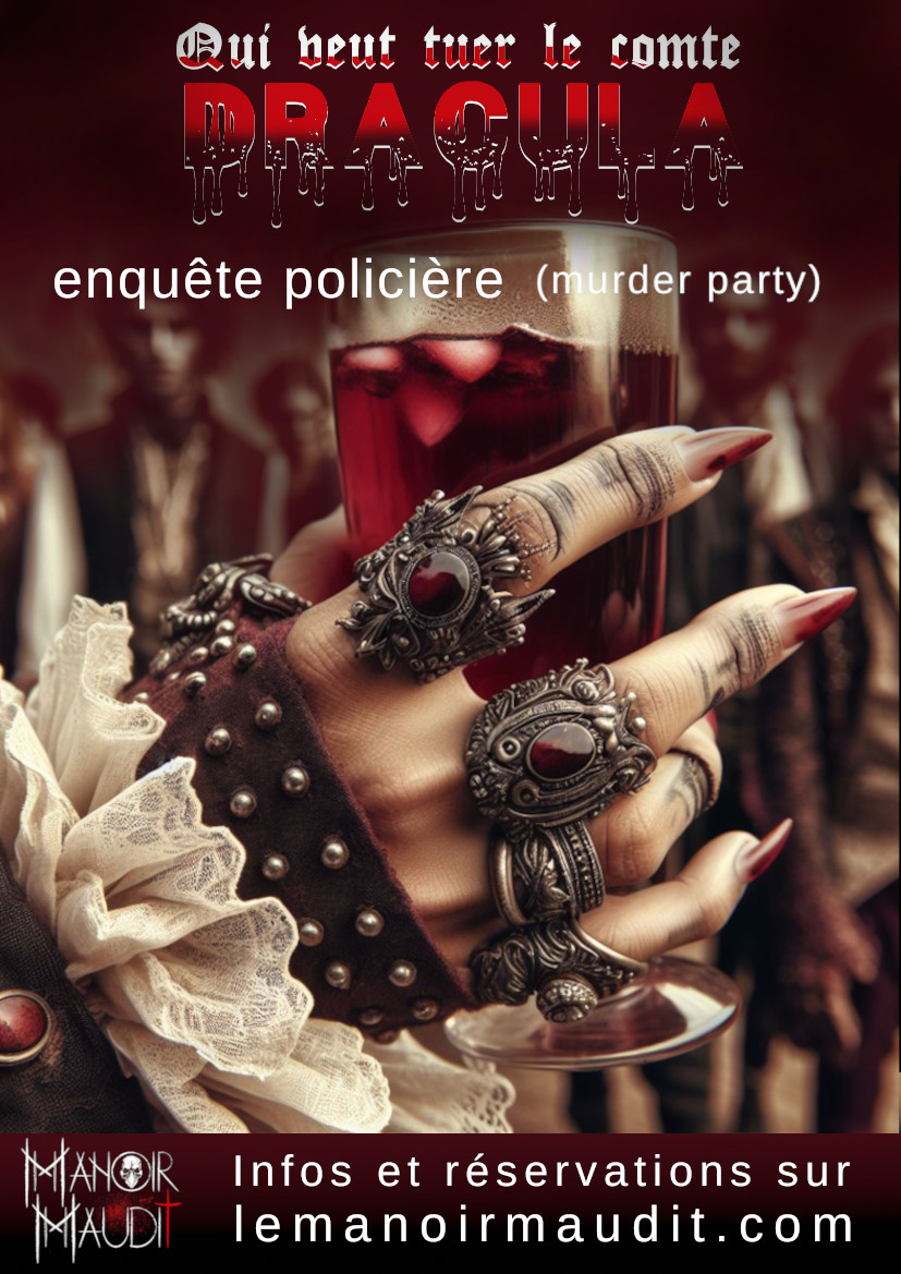 SOIREE MURDER PARTY – QUI VEUT TUER LE COMTE DRACULA