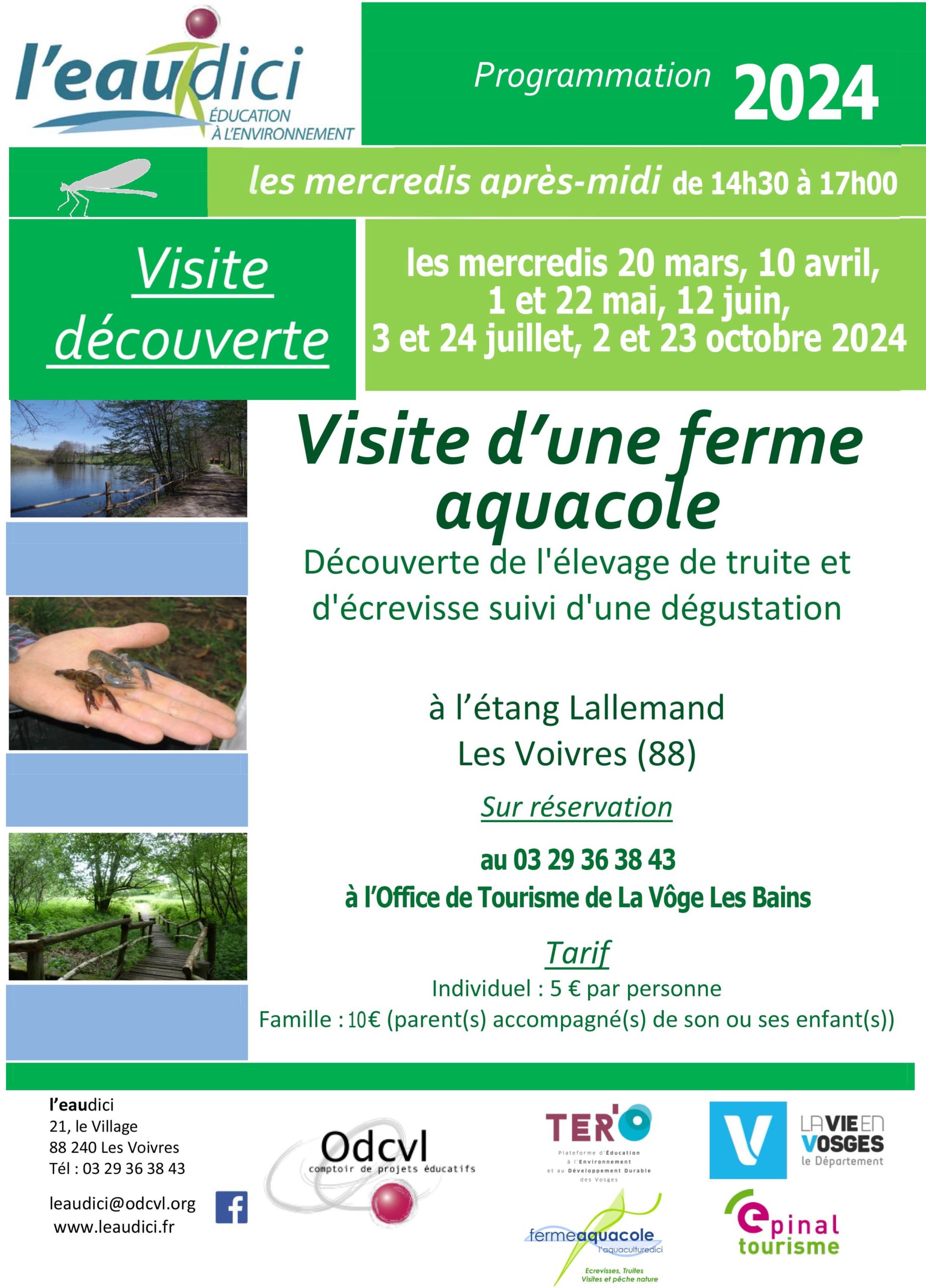 Visite d’une ferme aquacole Visite d’une ferme aquacole