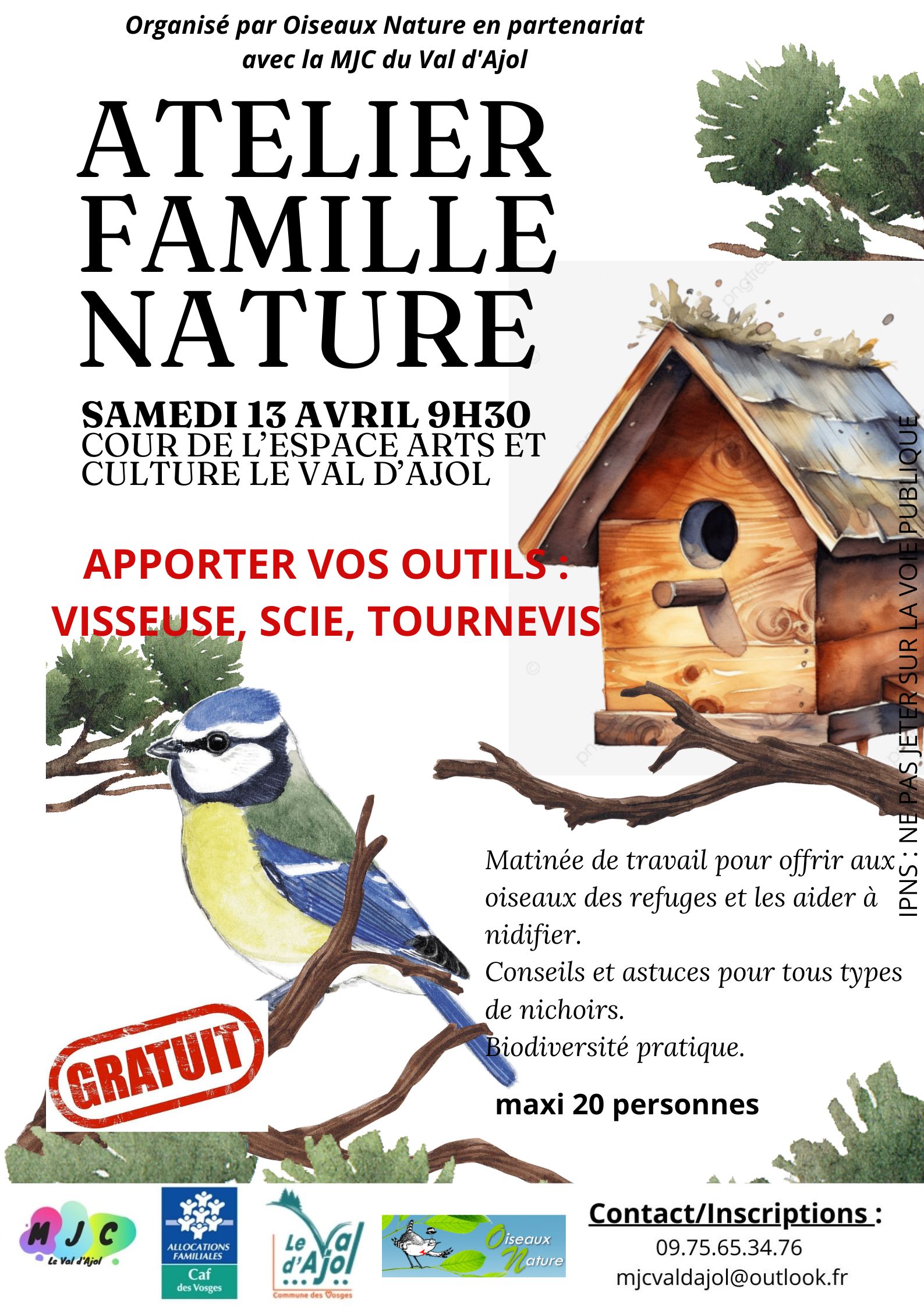 Atelier nature en famille Atelier nature en famille