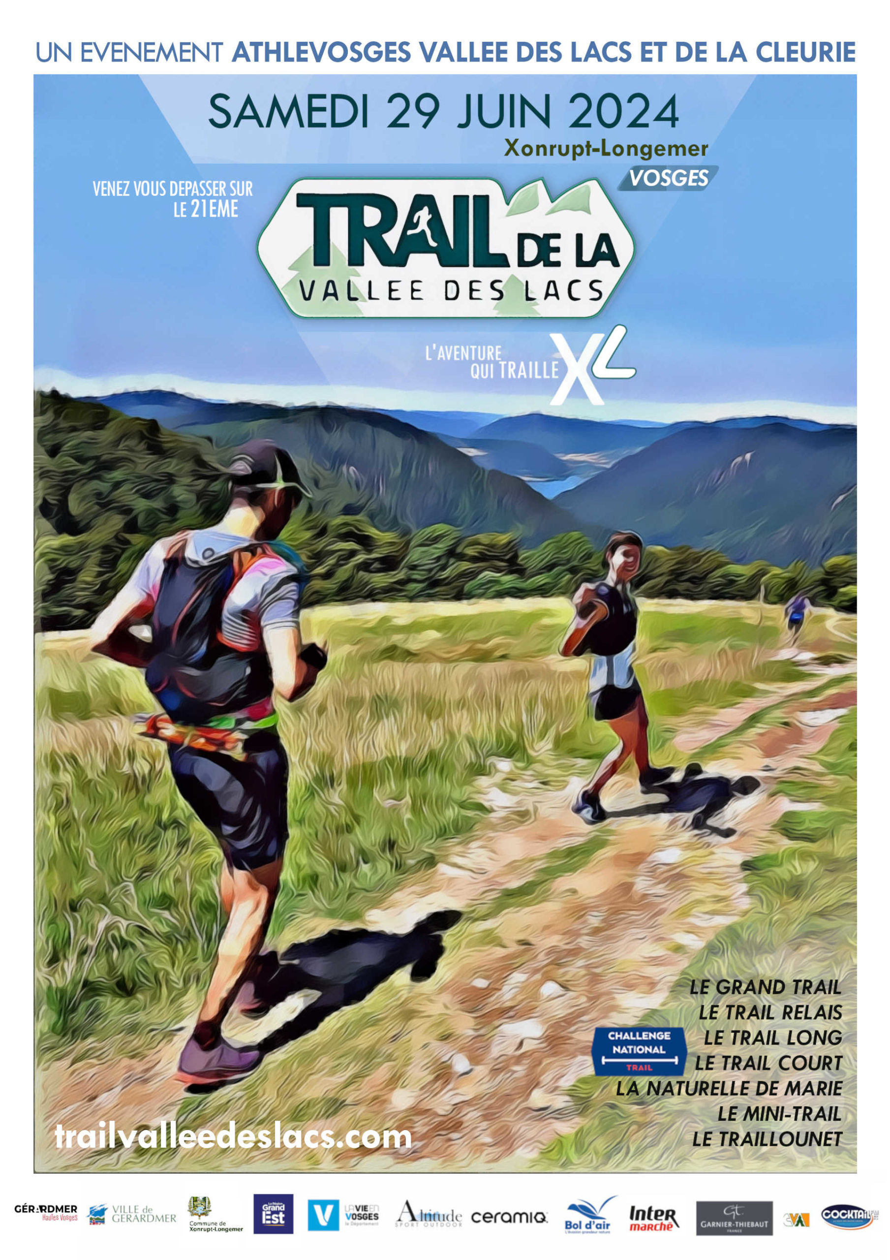 TRAIL DE LA VALLEE DES LACS 2024 TRAIL DE LA VALLEE DES LACS 2024