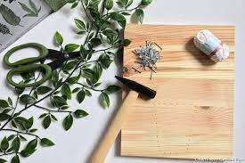 Atelier création en famille DYI String art