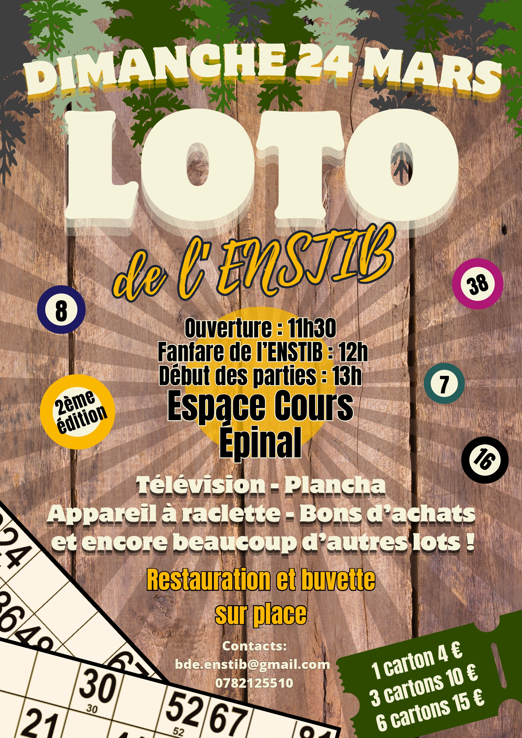 LOTO de l’ENSTIB LOTO de l’ENSTIB