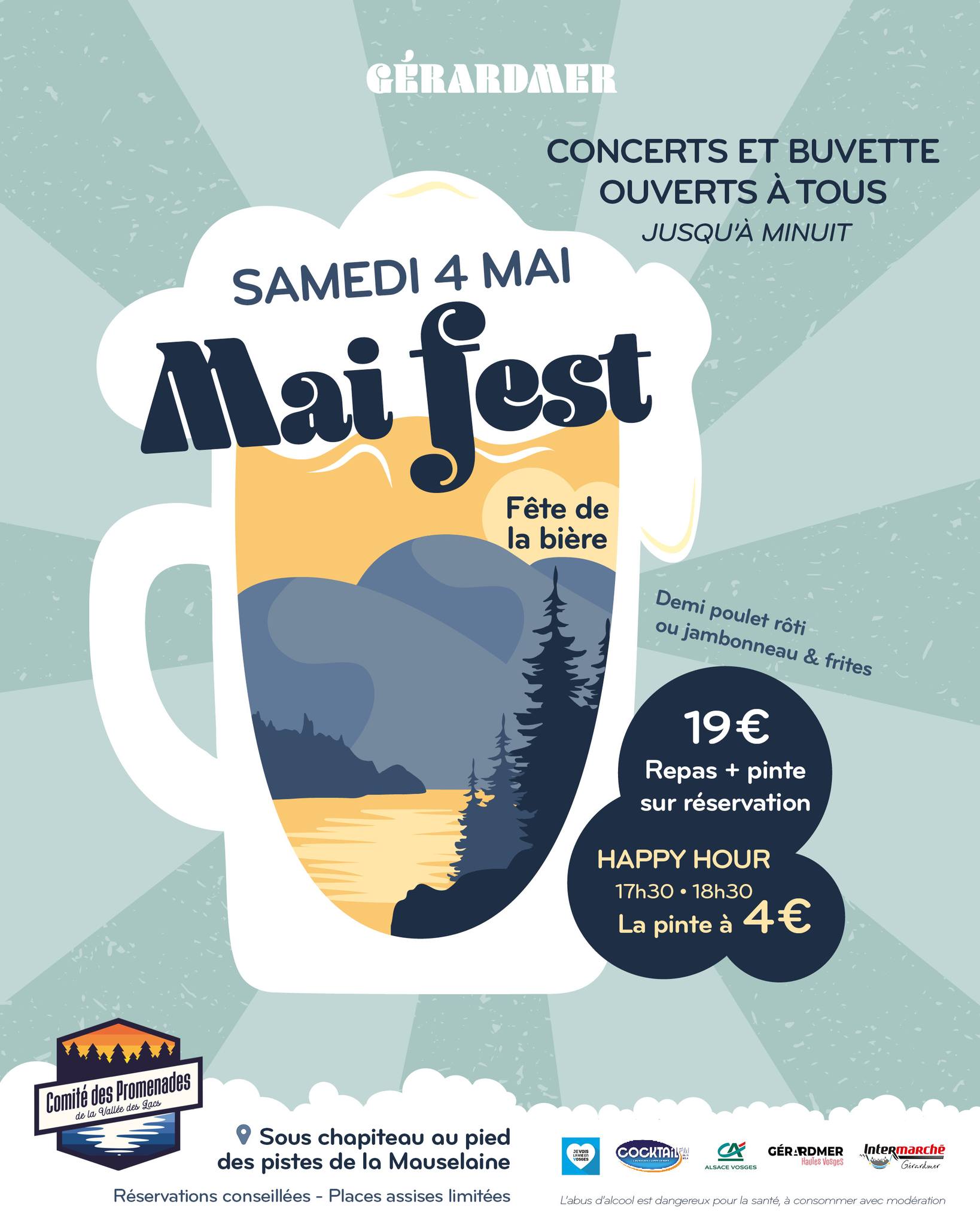 MAIFEST – Fête de la bière // Gérardmer la Mauselaine MAIFEST – Fête de la bière // Gérardmer la Mauselaine