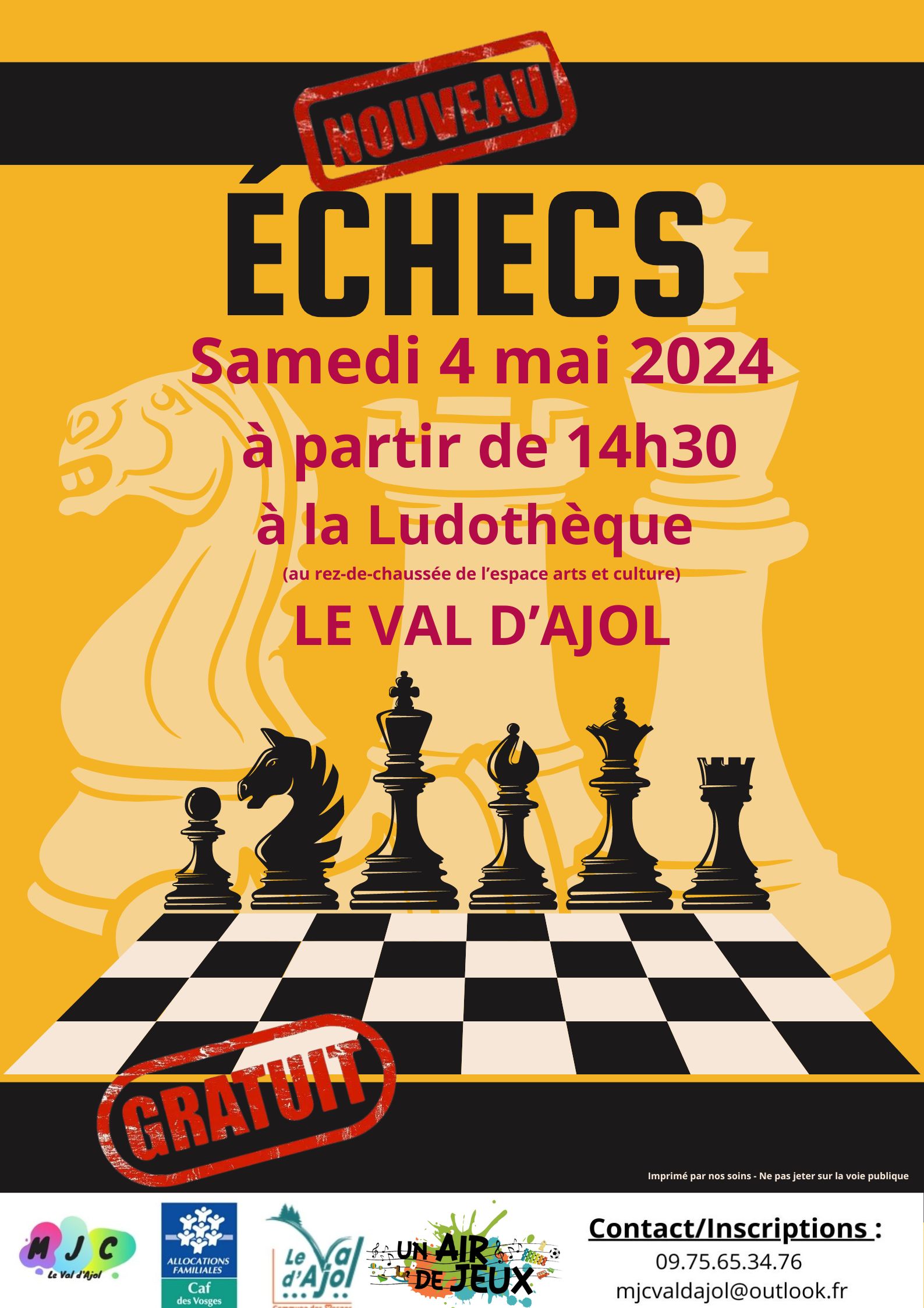 Après-midi échecs Après-midi échecs