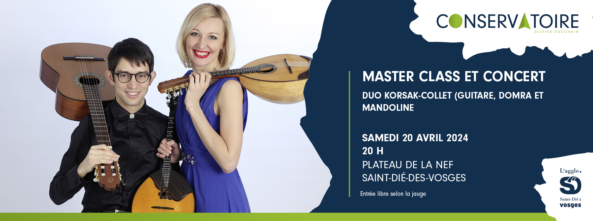 Master class et concert du duo Korsak-Collet