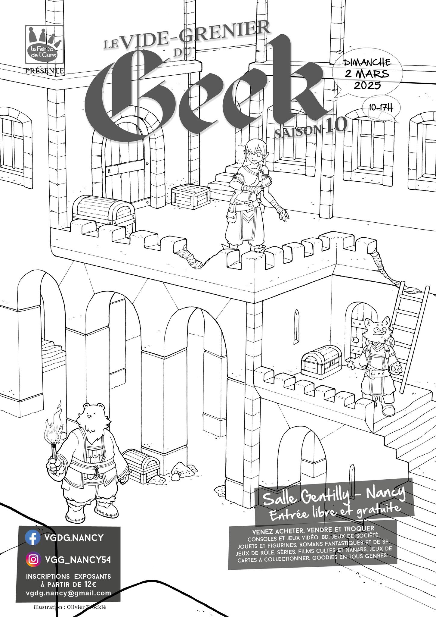 Vide grenier du Geek de Nancy 10ème édition Vide grenier du Geek de Nancy 10ème édition