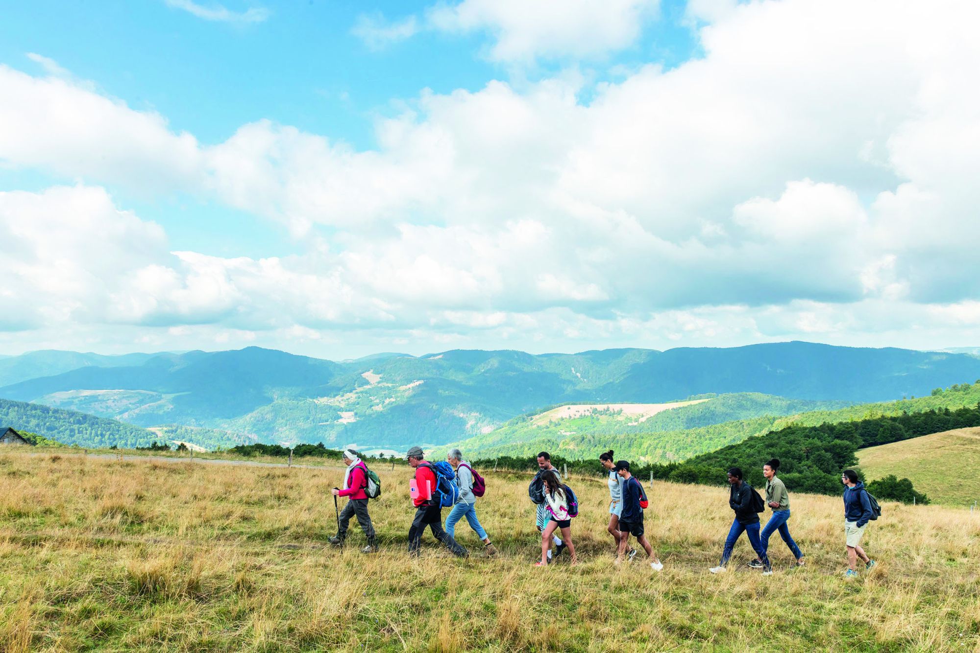 BALADE ITINERANTE A LA JOURNEE – DU COL DU HERRENBERG AU ROTHENBACH BALADE ITINERANTE A LA JOURNEE – DU COL DU HERRENBERG AU ROTHENBACH