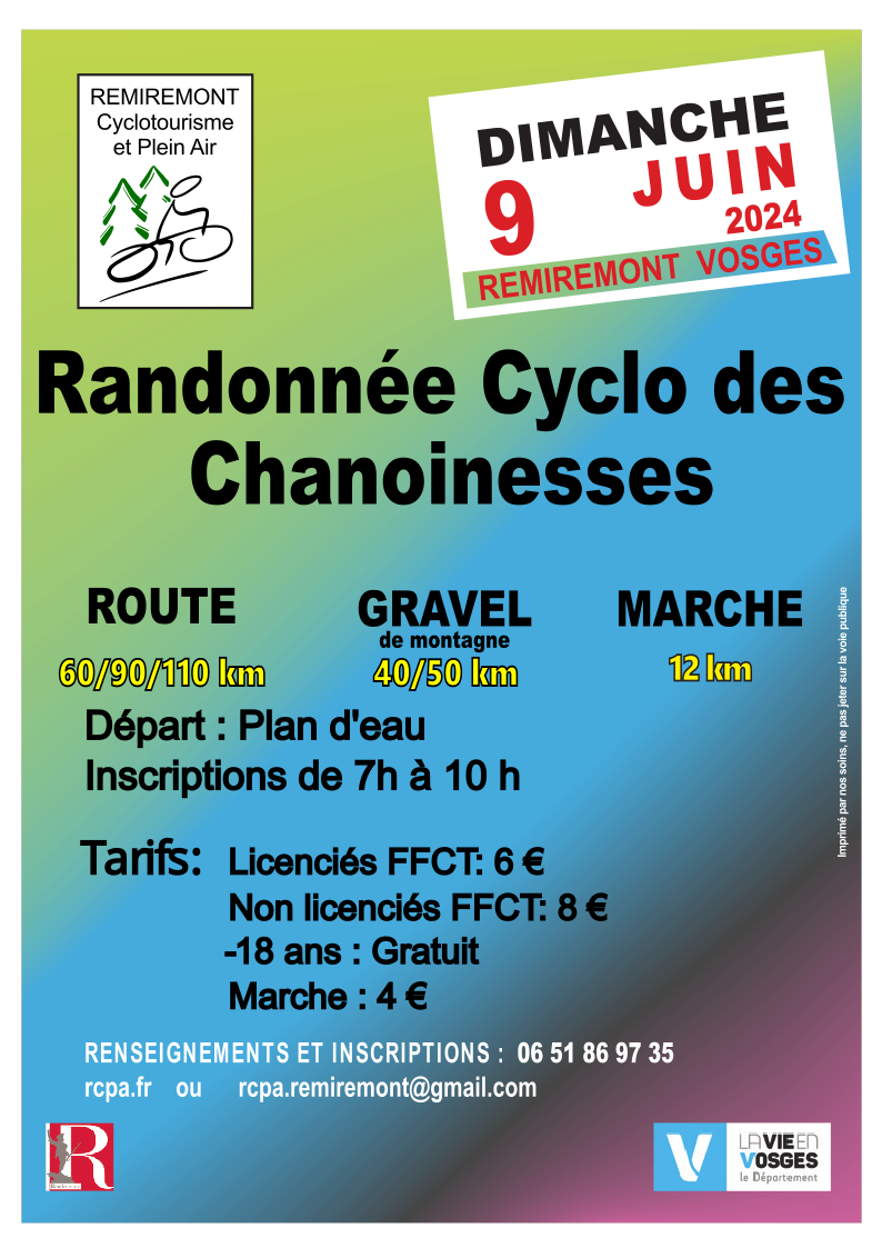 Rando Cyclo des Chanoinesses Remiremont