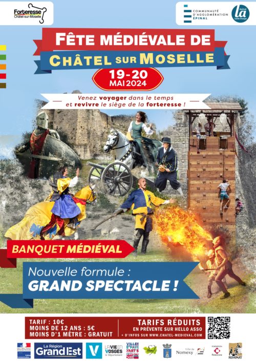 Fête médiévale de Châtel sur Moselle