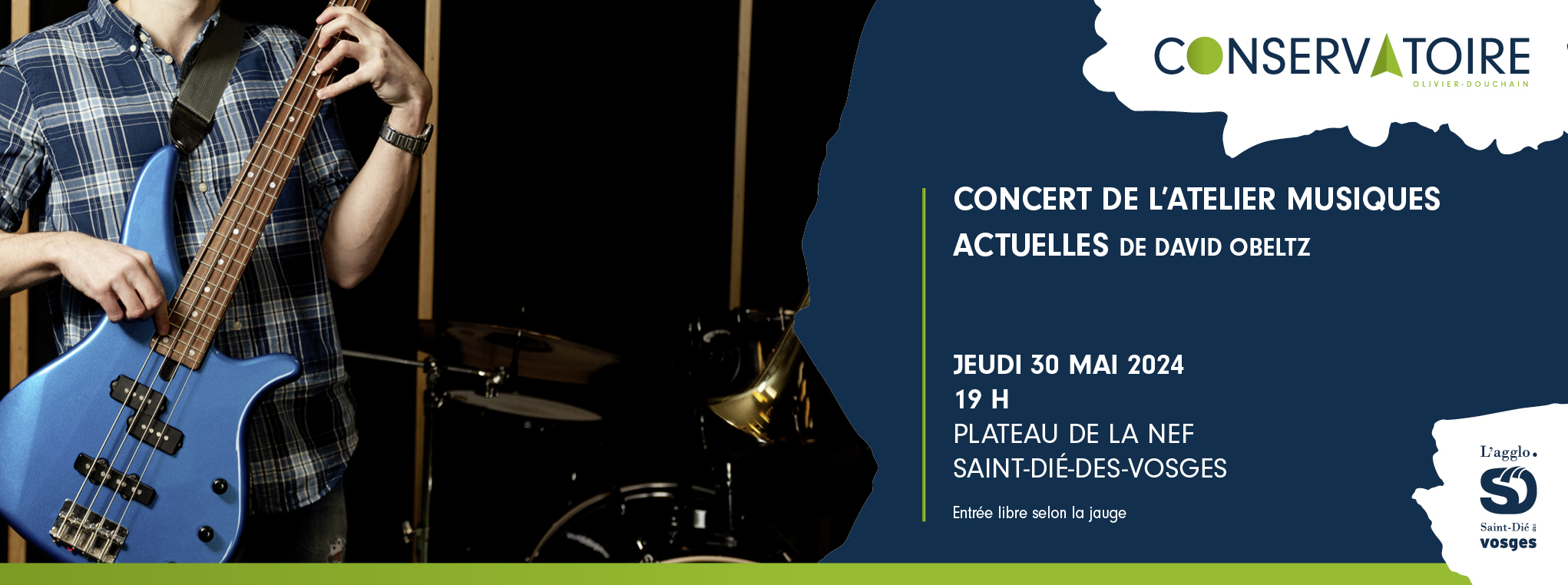 Concert de l’atelier musiques actuelles de David Obeltz Concert de l’atelier musiques actuelles de David Obeltz