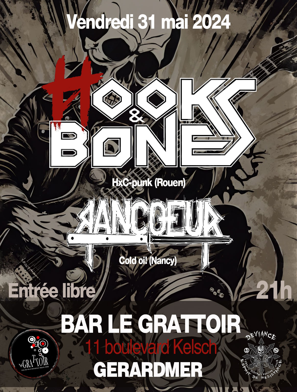 Hooks & Bones + Rancœur
