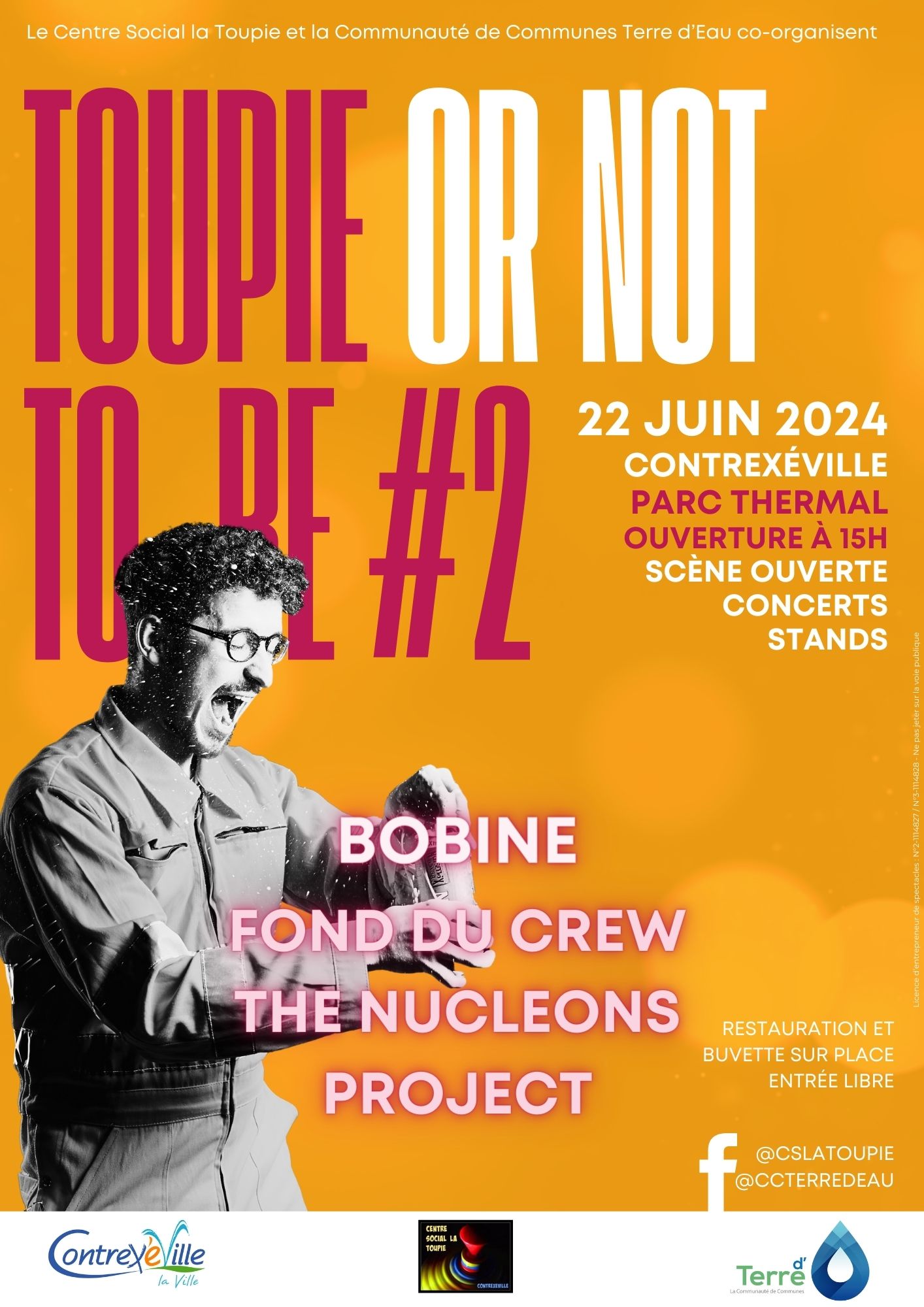 TOUPIE OR NOT TO BE #2 – CONCERTS, SCENE OUVERTE TOUPIE OR NOT TO BE #2 – CONCERTS, SCENE OUVERTE