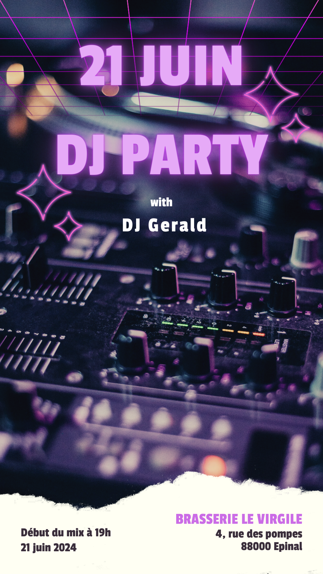 DJ Party Fête de la musique DJ Party Fête de la musique