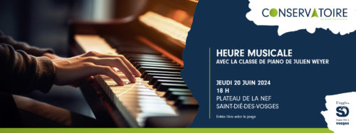 Heure musicale avec la classe de piano de Julien Weyer