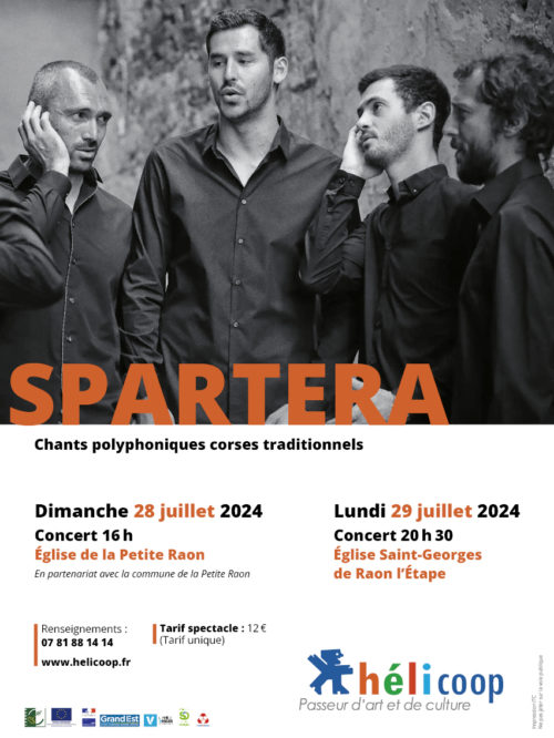 Concert Spartera, chants polyphoniques corses