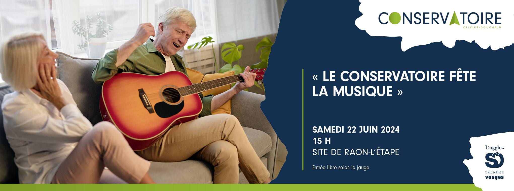 Le conservatoire fête la musique sur le site de Raon-l’Étape