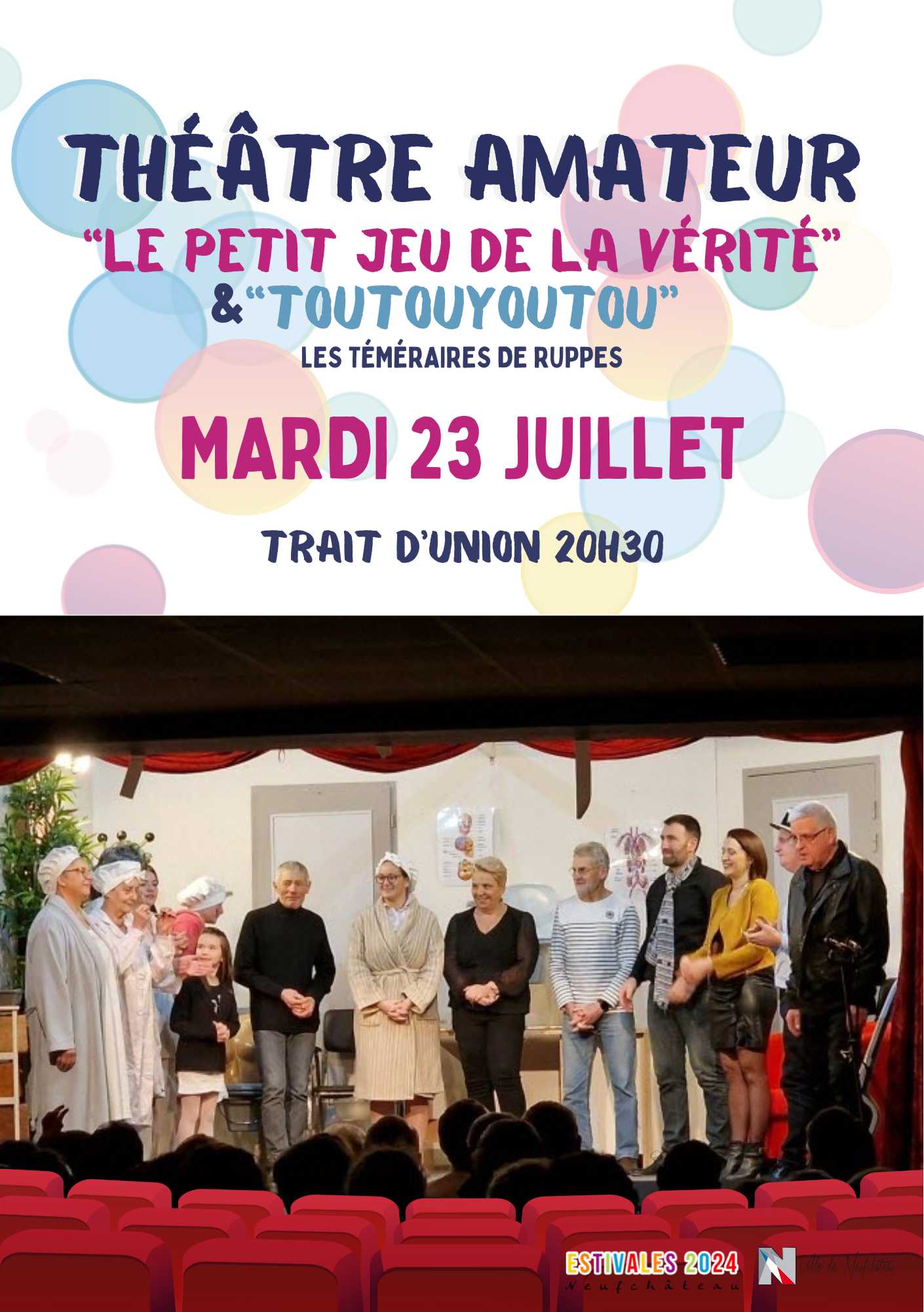 “Le petit jeu de la vérité” et “Toutouyoutou” – Les téméraires de Ruppes “Le petit jeu de la vérité” et “Toutouyoutou” – Les téméraires de Ruppes