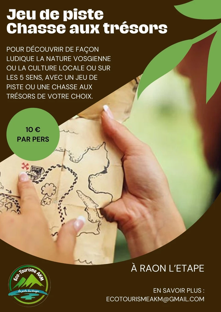 chasse au trésor sensorielle