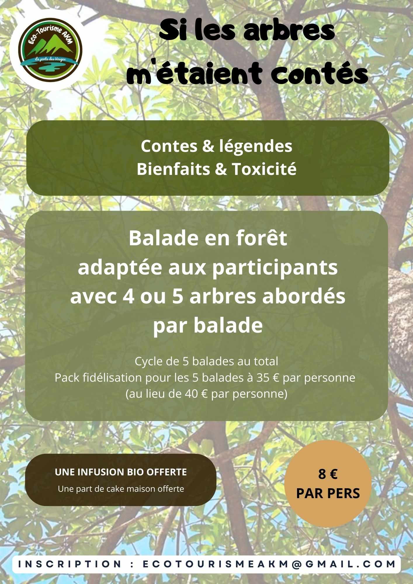 Si les arbres m’étaient contées Si les arbres m’étaient contées