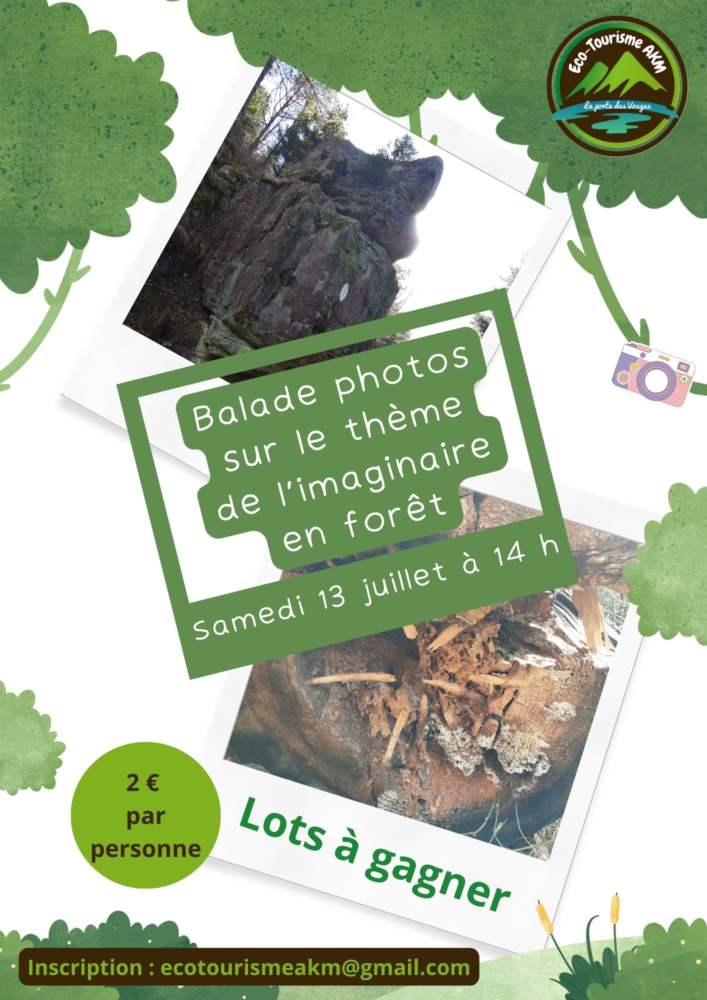 balade photo sur le thème de l’imaginaire en foret