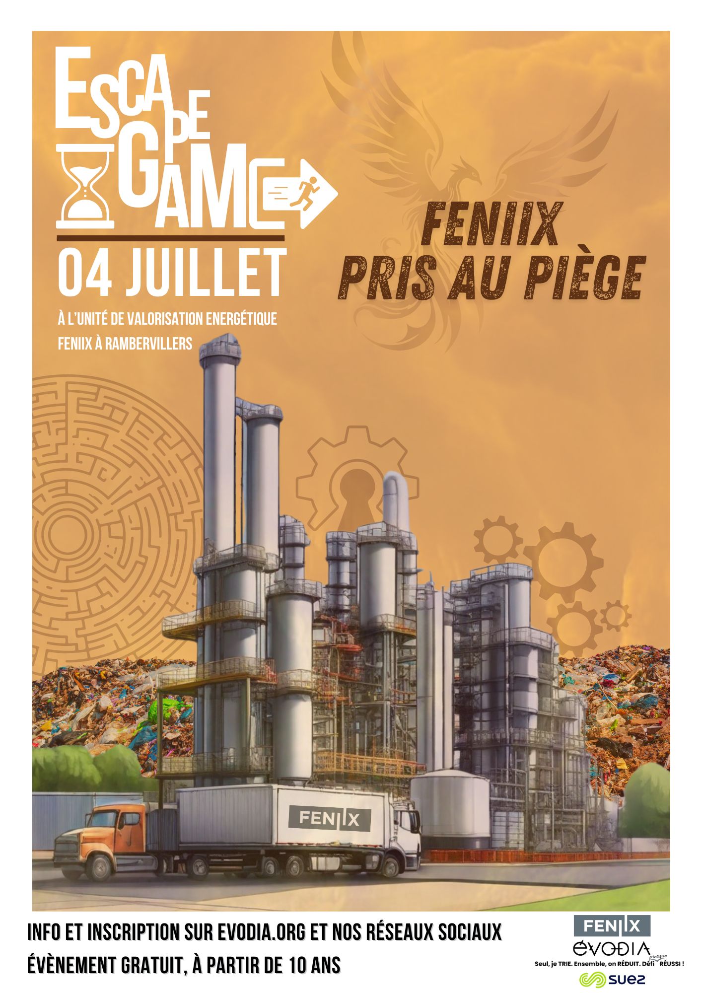 Escape Game – Feniix pris au piège