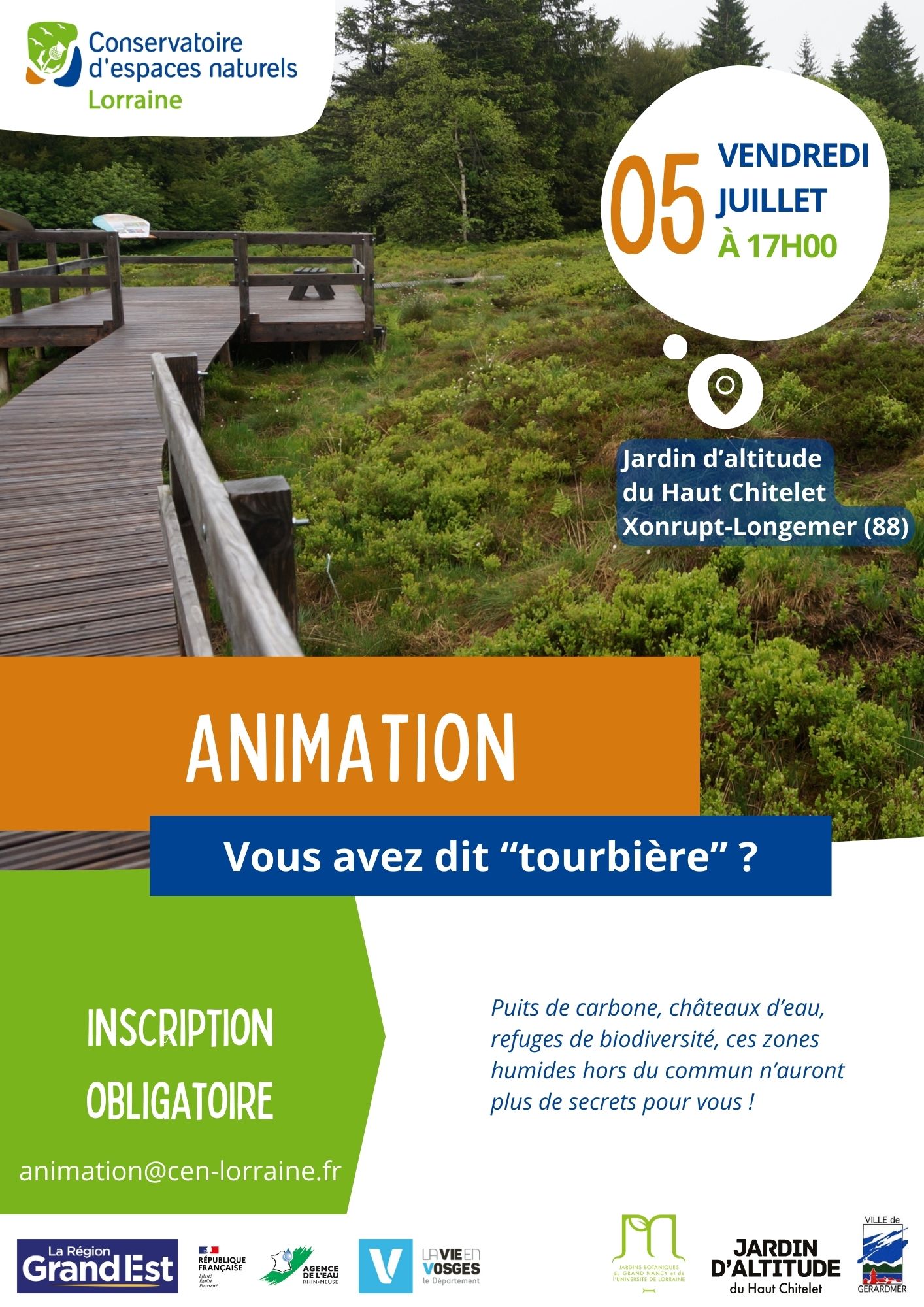 Vous avez dit tourbière ?
