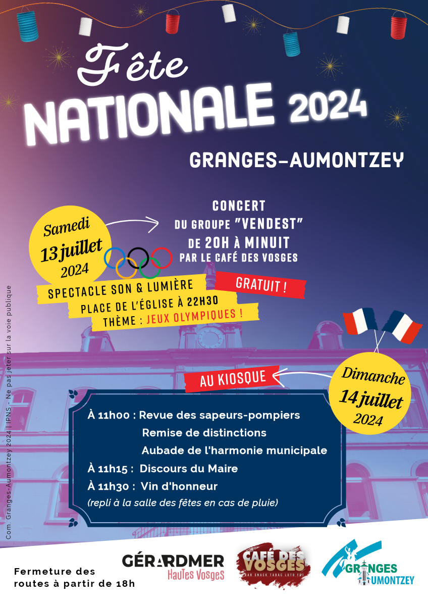 Fête Nationale 2024 Fête Nationale 2024