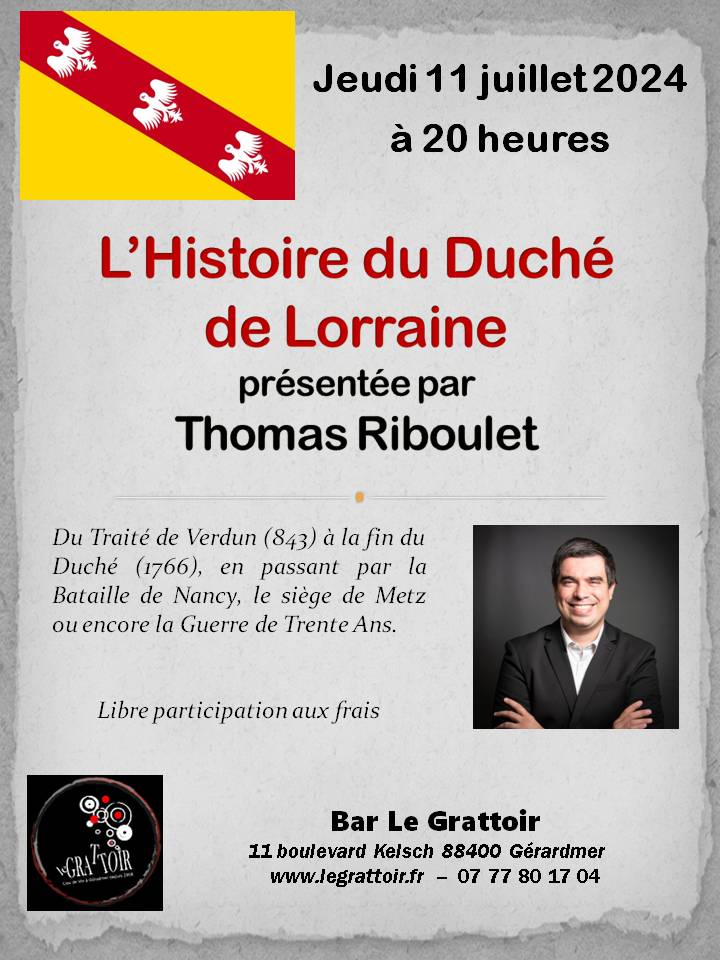 L’Histoire du Duché de Lorraine