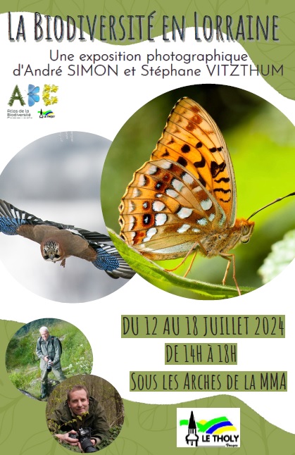 La Biodiversité en Lorraine – Une exposition photographique d’André SIMON et Stéphane VITZTHUM