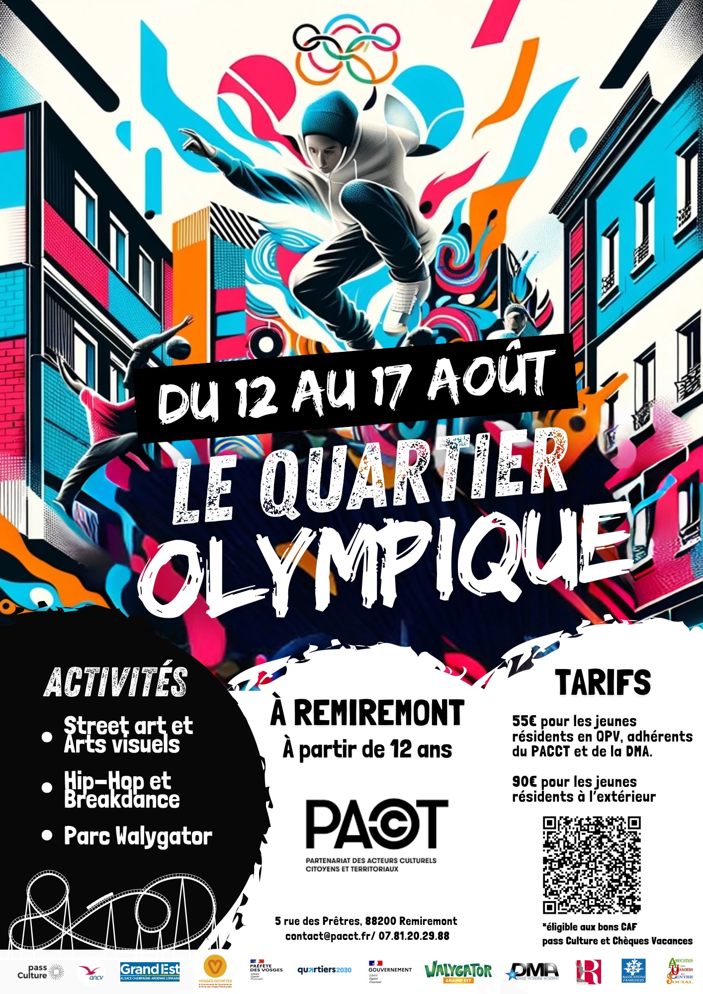 Le quartier olympique – Stage d’été