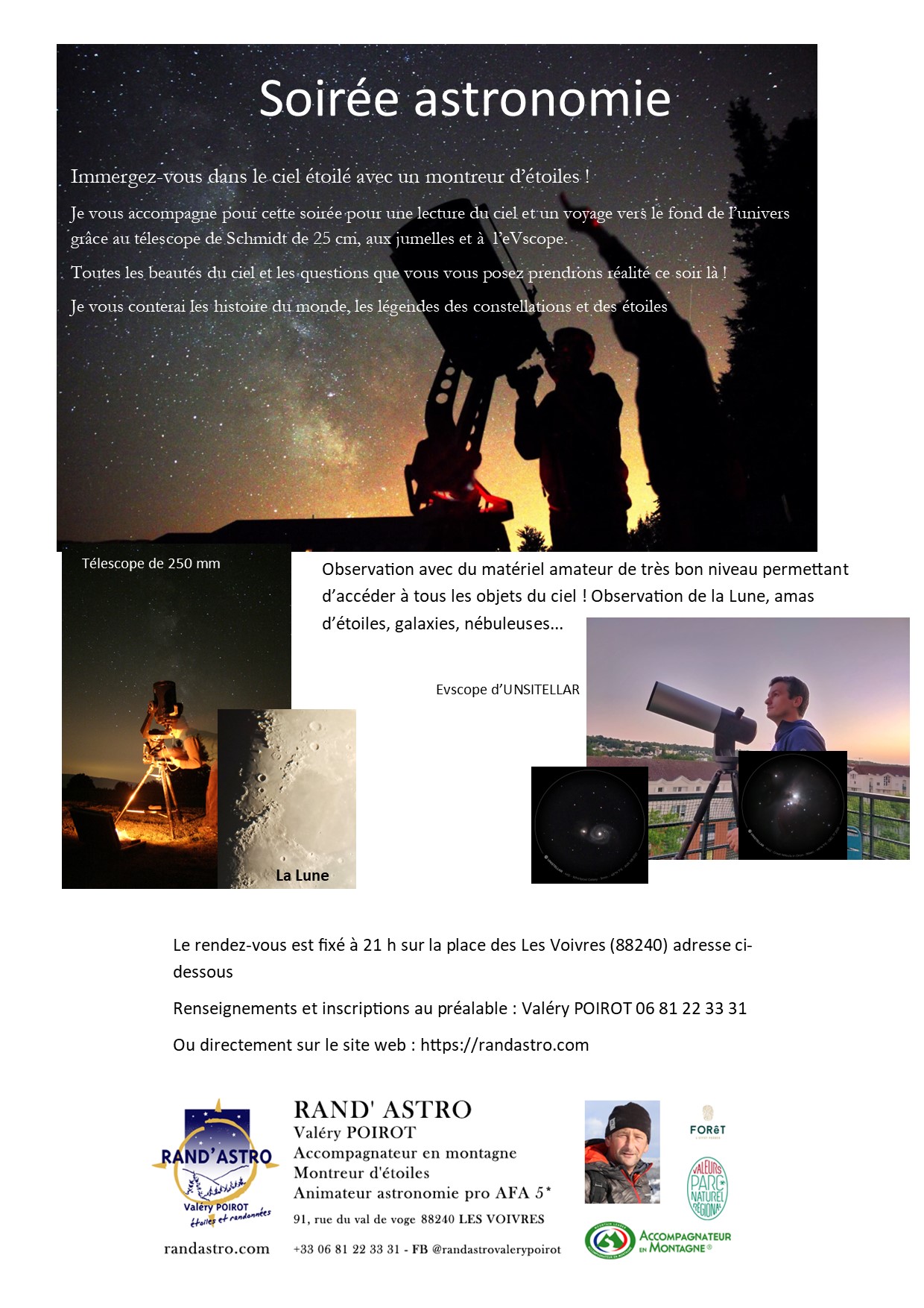 Soirée découverte astronomie Soirée découverte astronomie