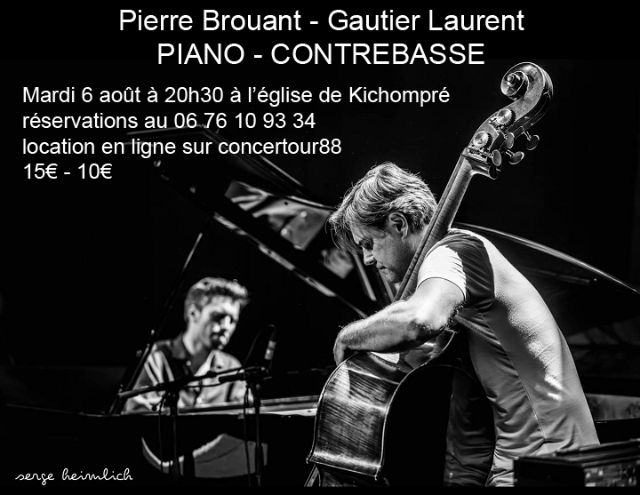 Jazz Piano-Contrebasse