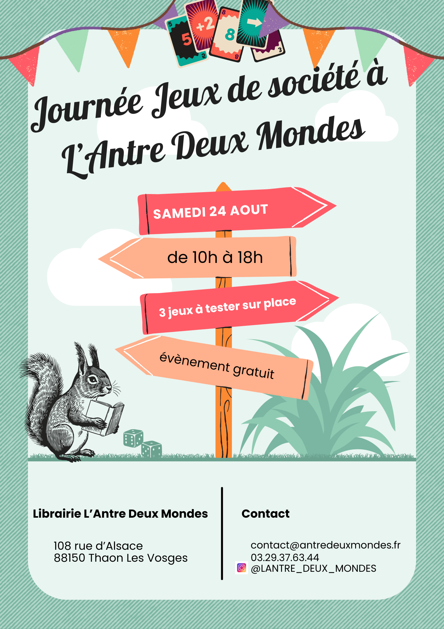 Journée jeux de société