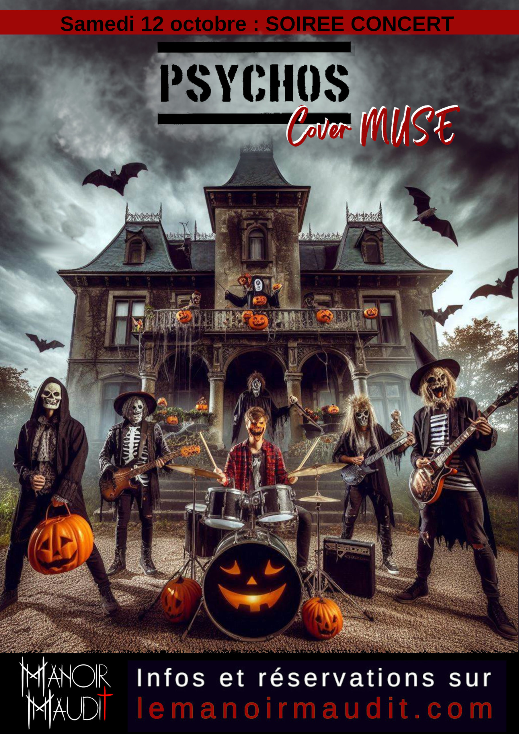 Soirée Concert PSYCHOS (Cover Muse)