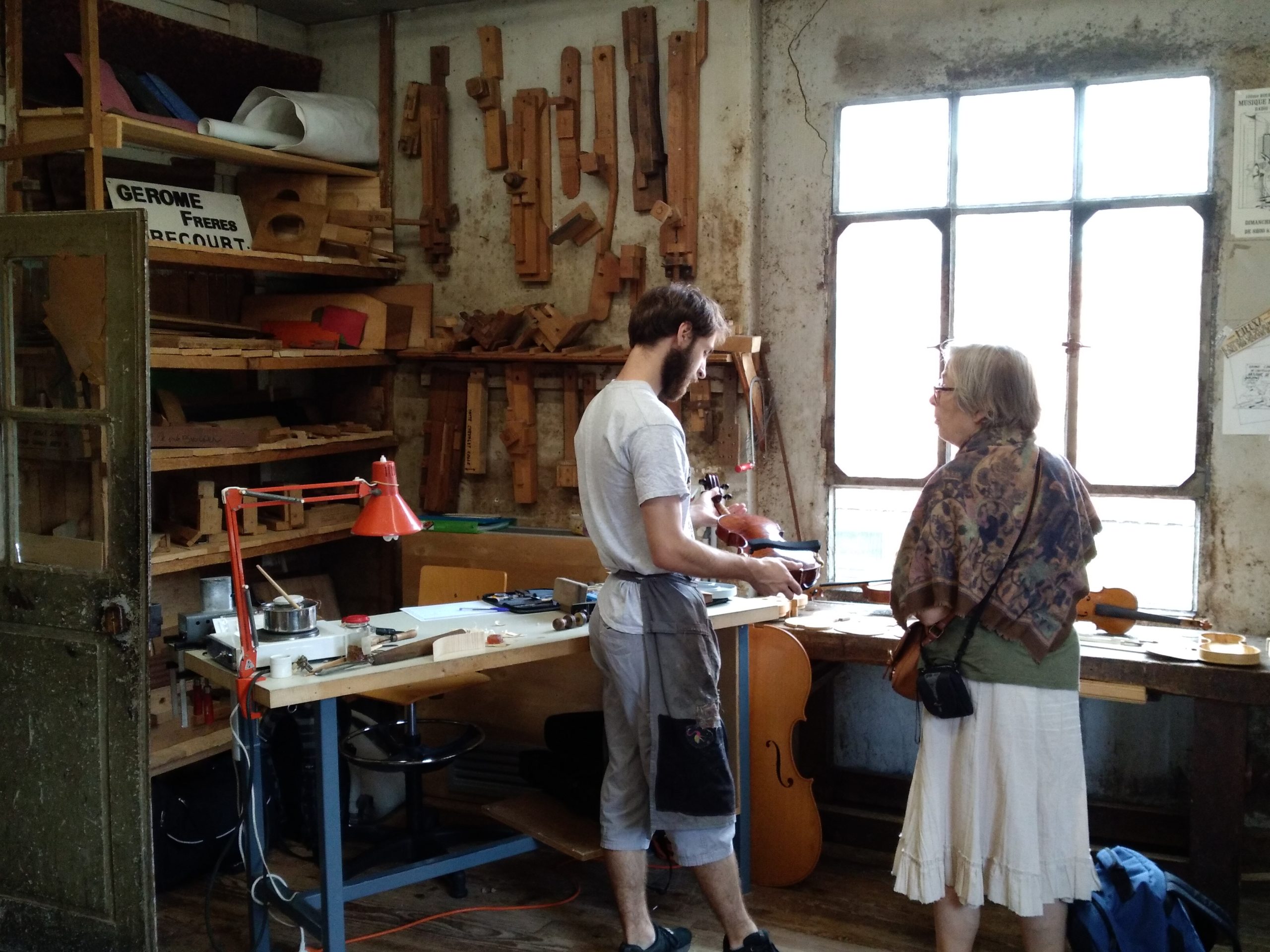 Autour de l’établi : la fabrication du violon (visites accompagnées)
