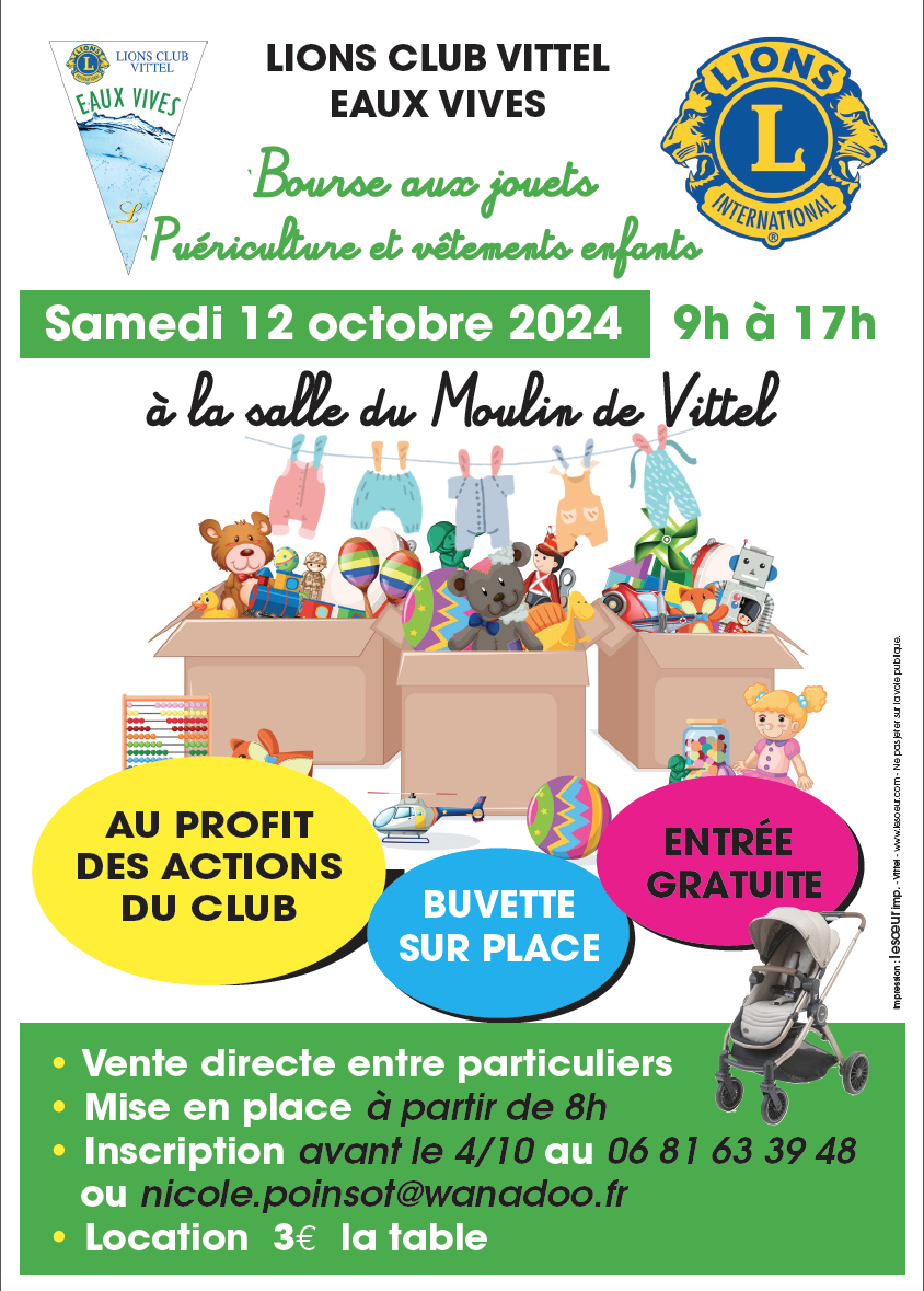 Bourse aux jouets, puériculture et vêtements enfants Bourse aux jouets, puériculture et vêtements enfants