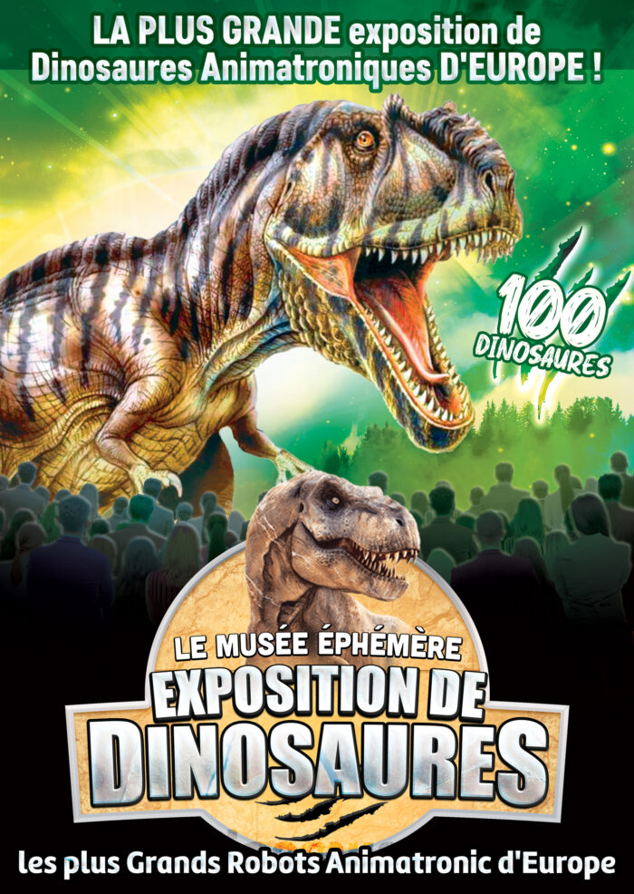 Le musée éphémère – exposition de dinosaures
