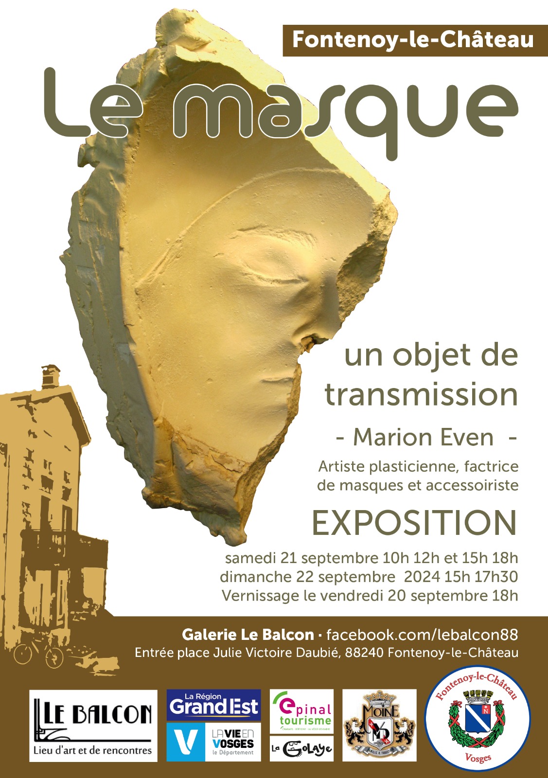 Le Masque, un objet de transmission – Marion Even
