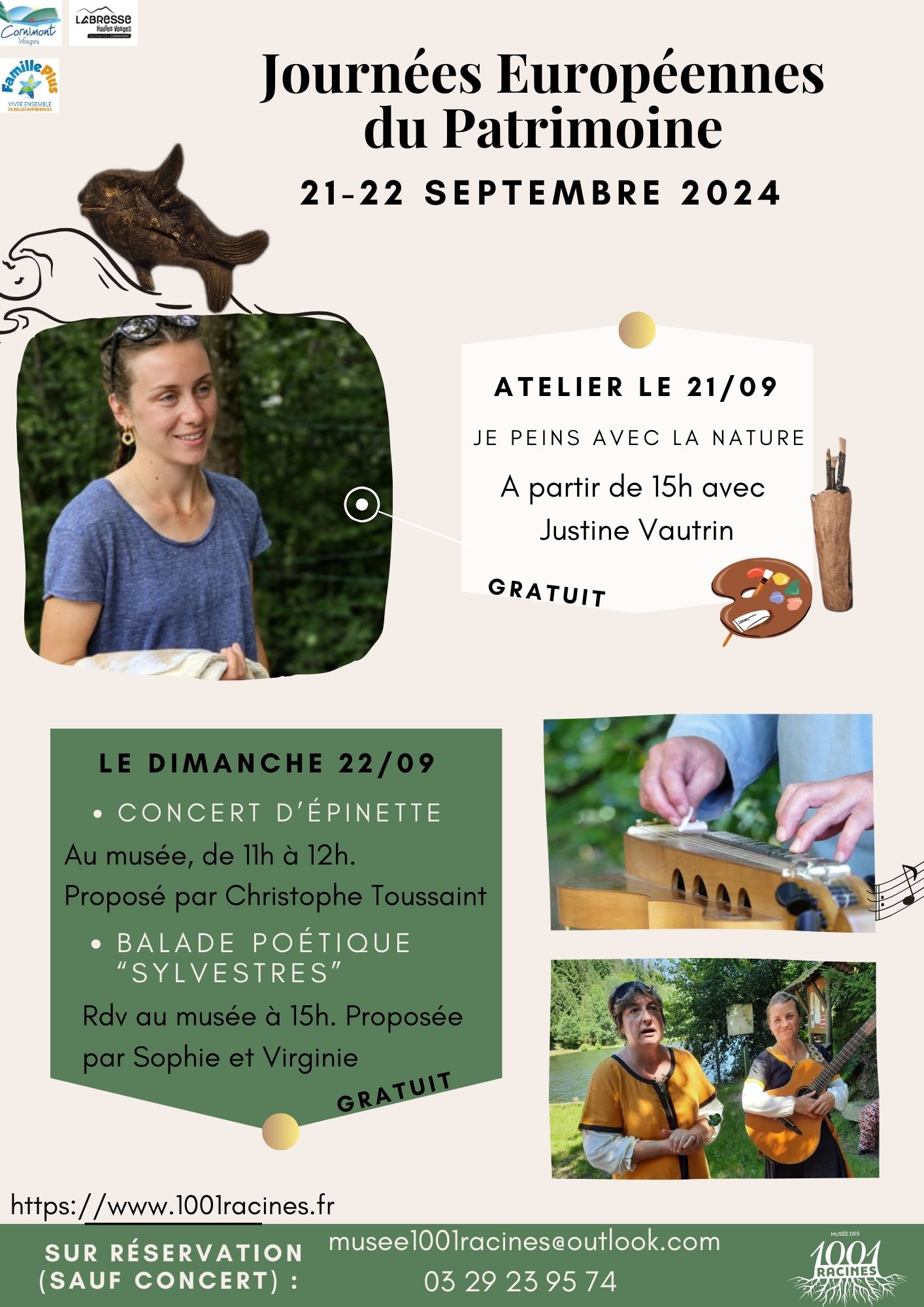 Atelier “Je peins avec la nature”