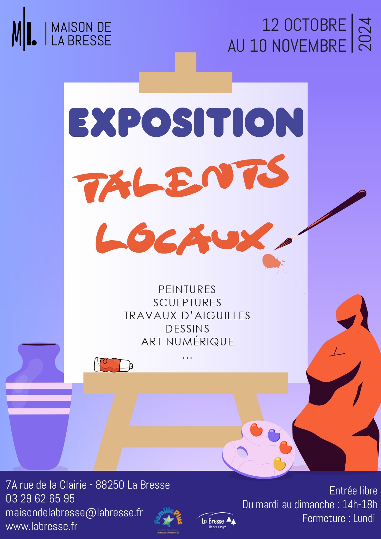 Exposition ” Les Talents Locaux “