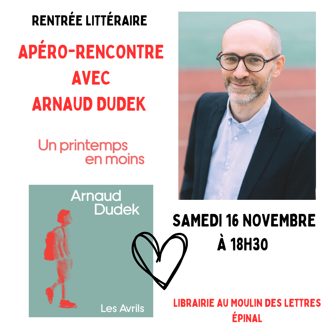 APÉRO-RENCONTRE avec ARNAUD DUDEK