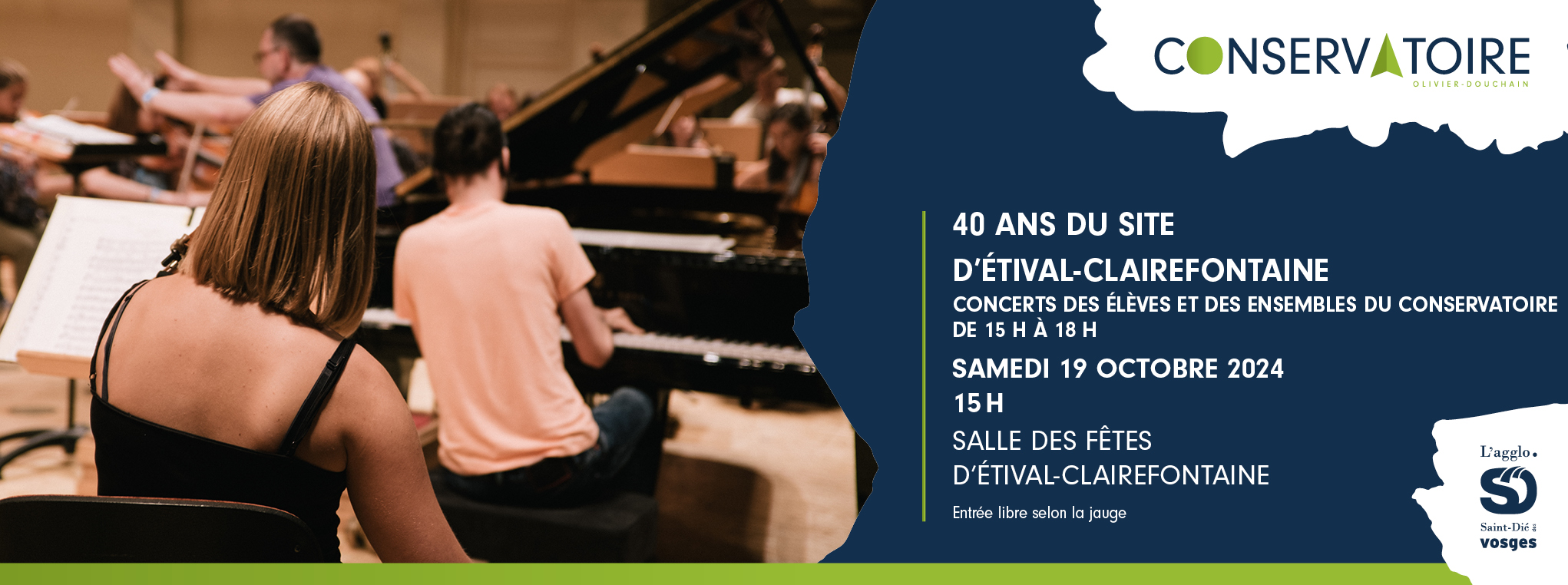Le conservatoire fête les 40ans du site d’Étival-Clairefontaine