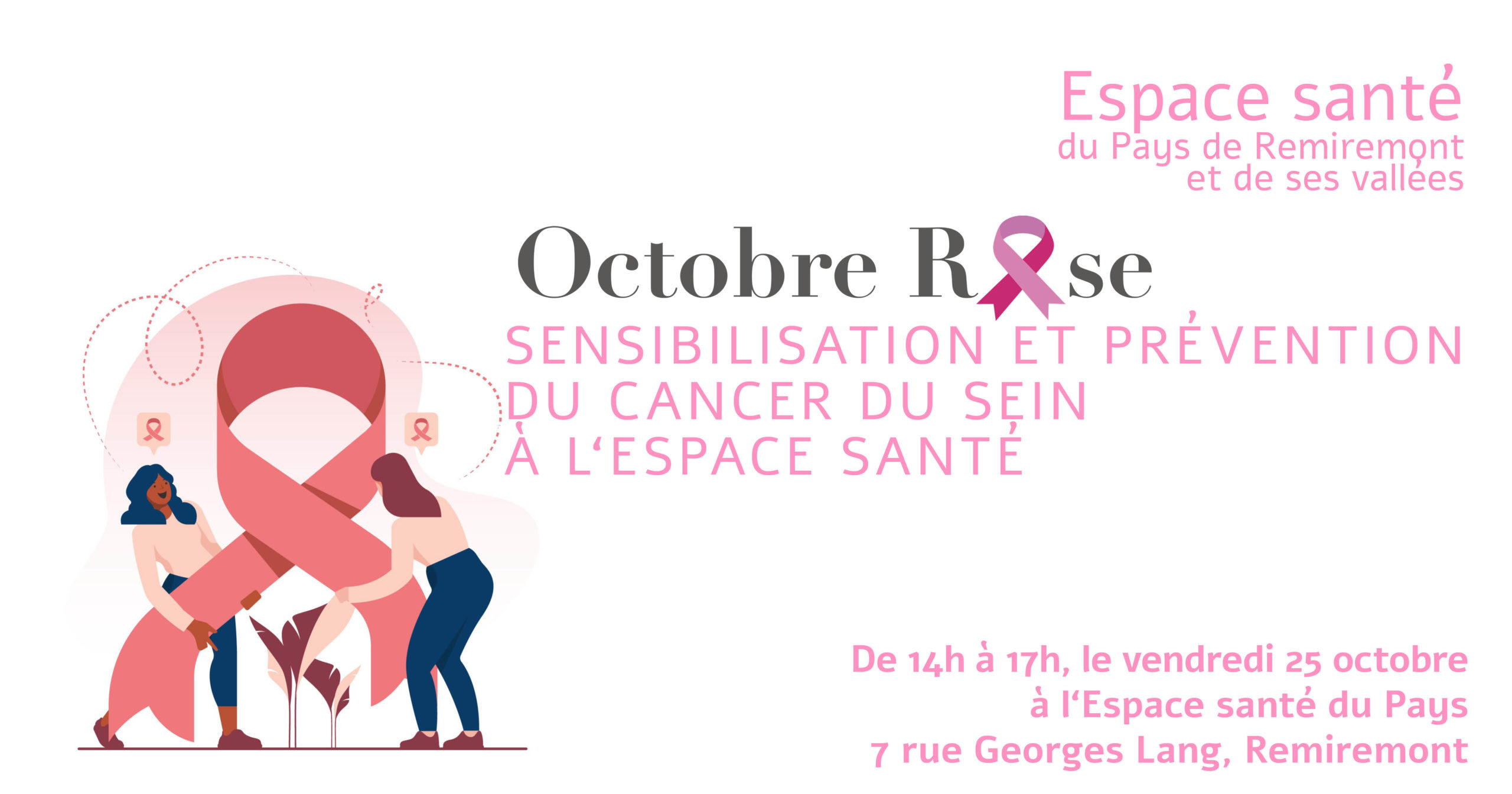 Octobre rose à l’Espace Santé du Pays